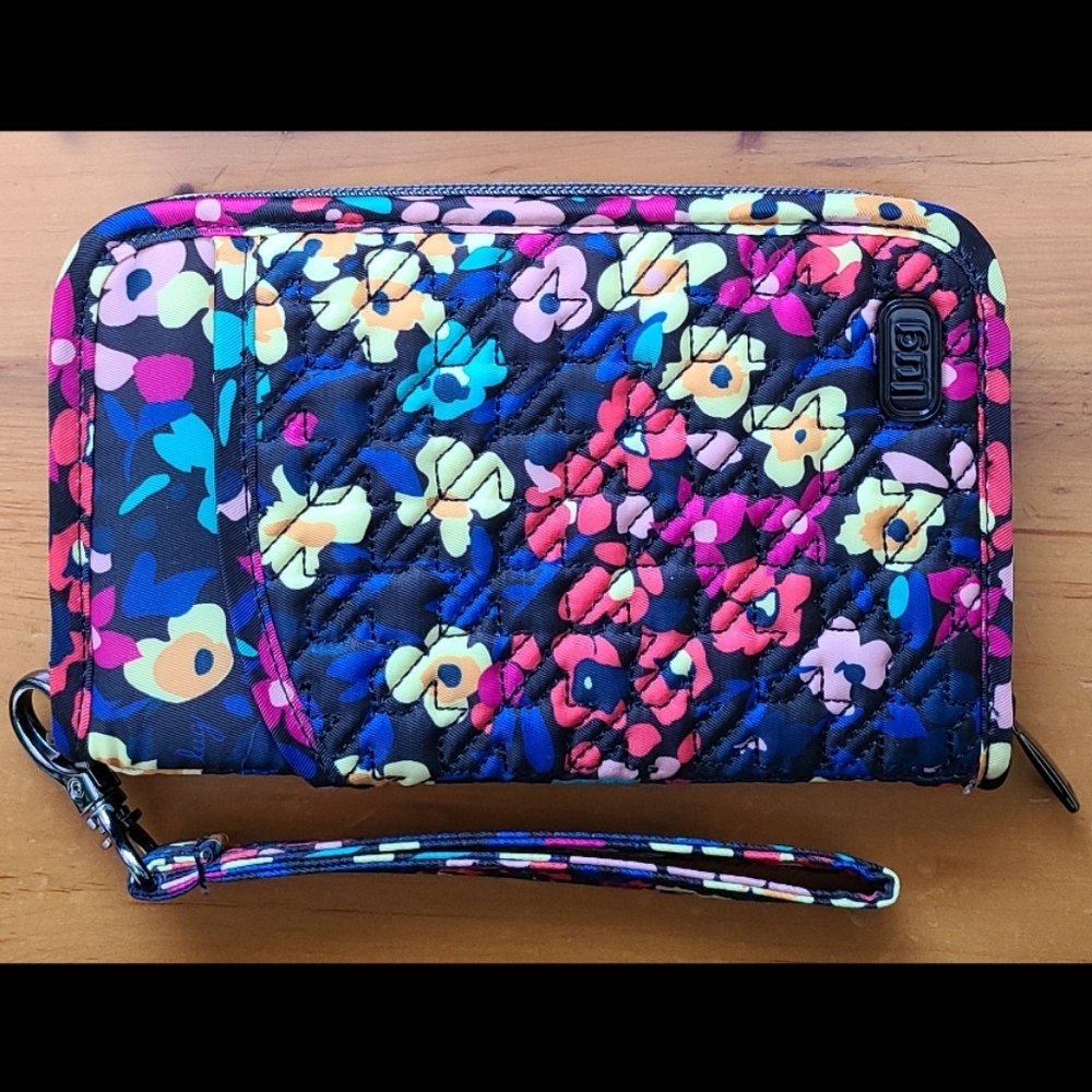 LUG Tandem SE Wallet Wildflower Black